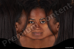 Female head texture